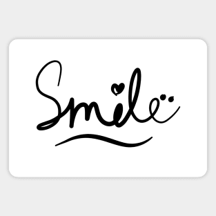 Smile Line Art Magnet